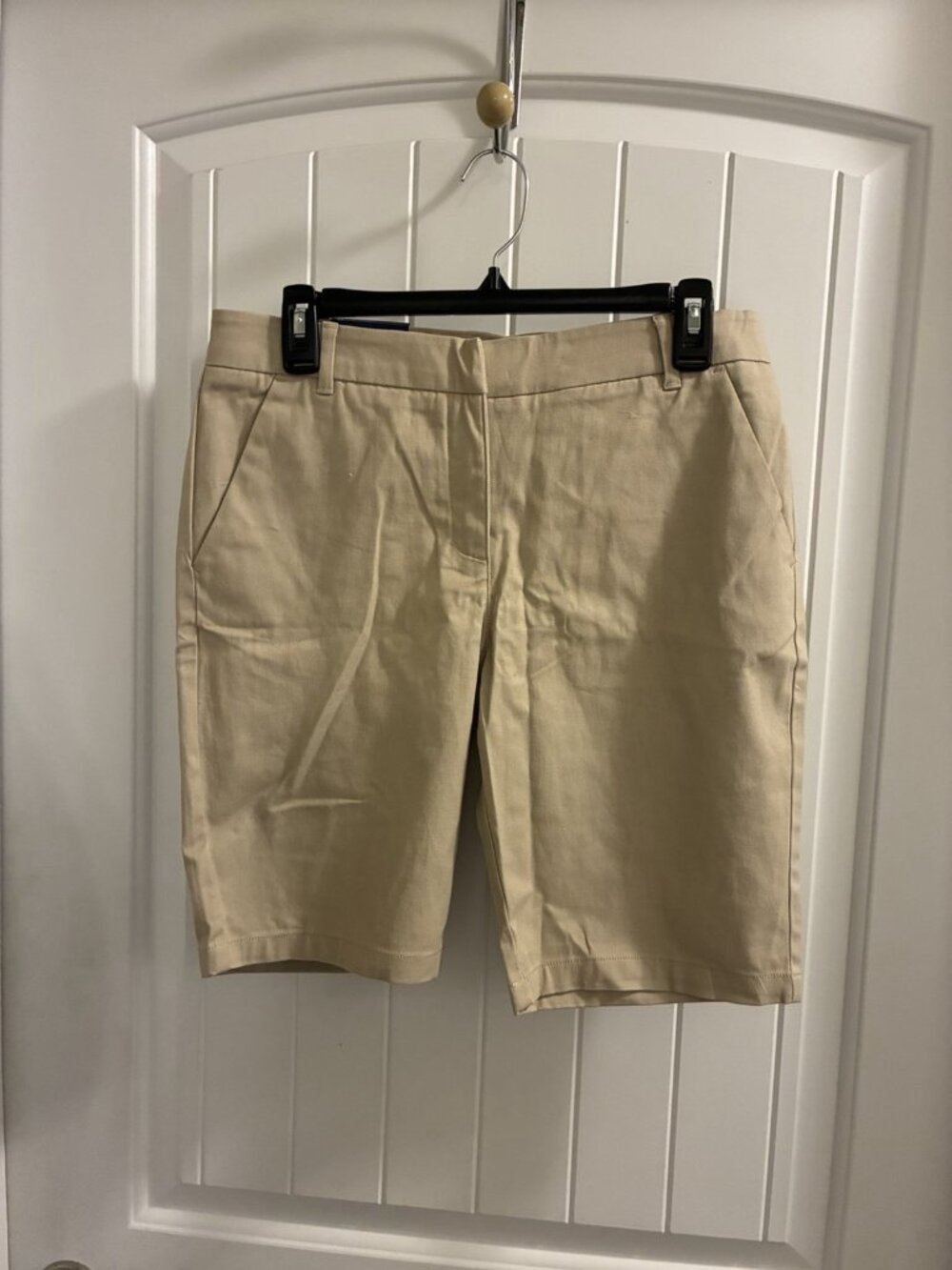Izod Approved School Ware Flat Front Khaki Shorts Size 11